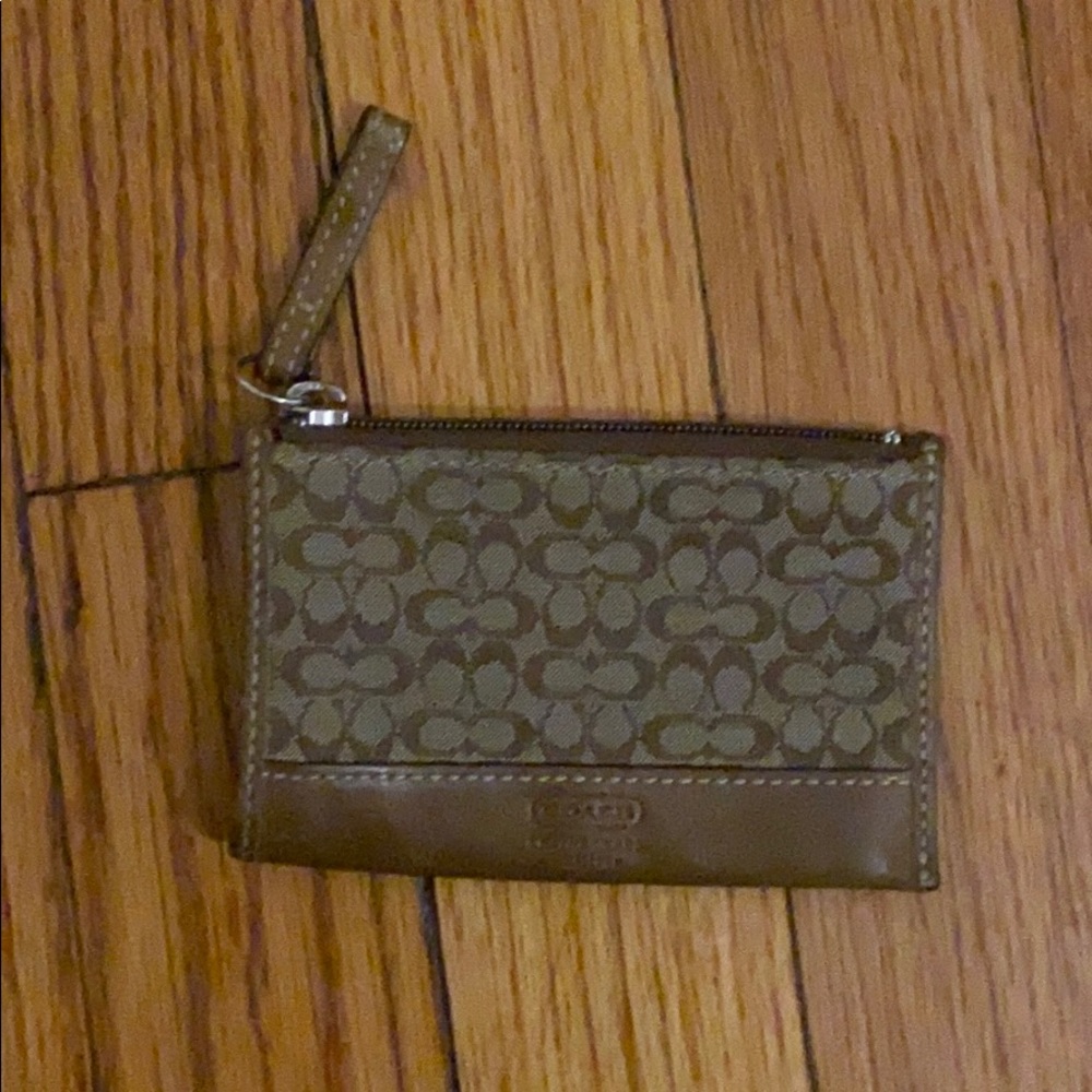 Coach card wallet